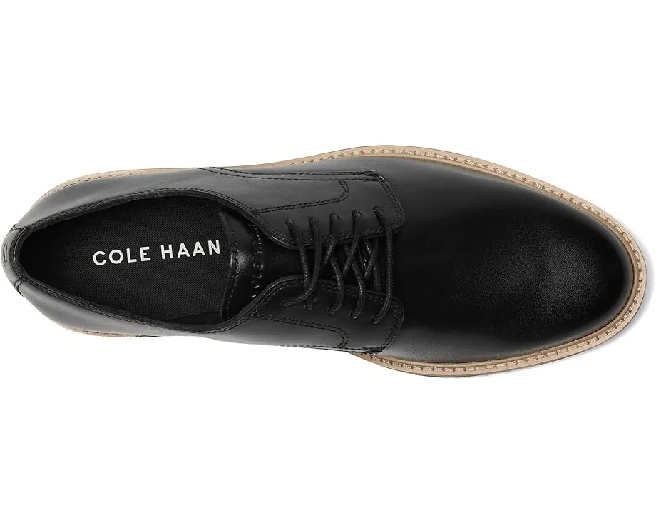 Туфли Cole Haan Morse Grand Plain Toe Oxfords с гладким носком и двойной строчкой
