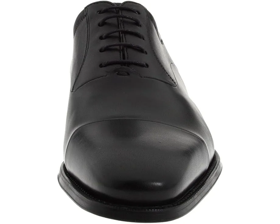 Классические оксфорды Federico из кожи с закрытым носком и болонской конструкцией