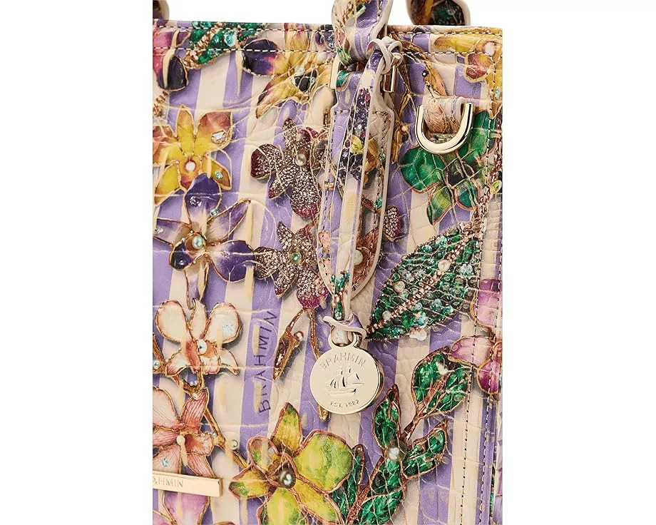 Сумка Brahmin Cami из кожи с регулируемым ремнём