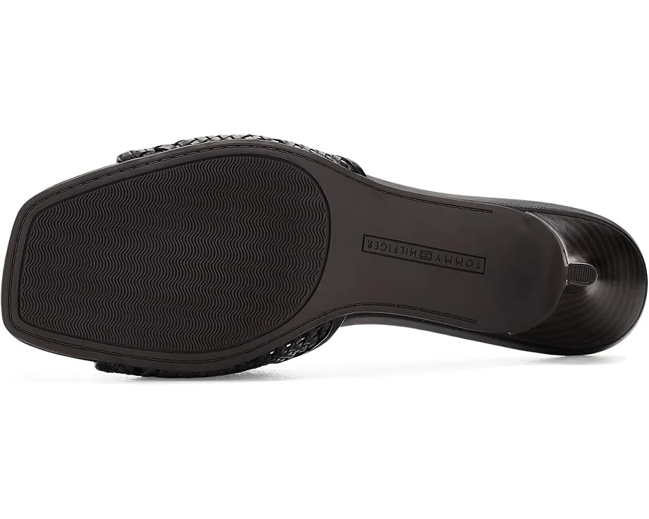 Босоножки Claihre Tommy Hilfiger на среднем каблуке с плетеным ремешком