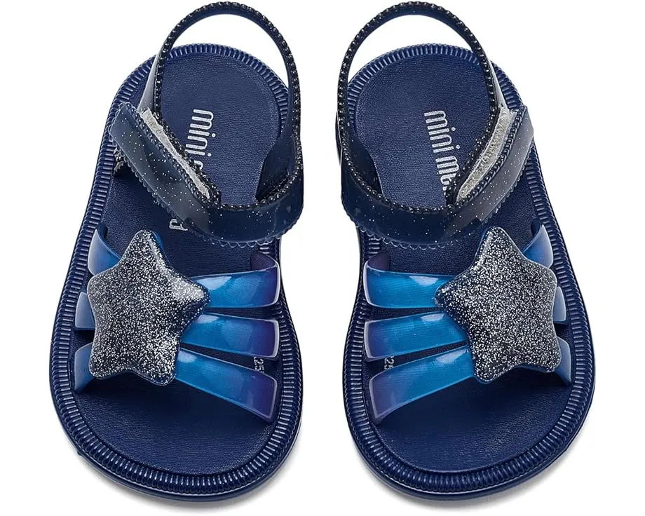 Сандалии Mini Melissa Hip Sky с блестками и звездами