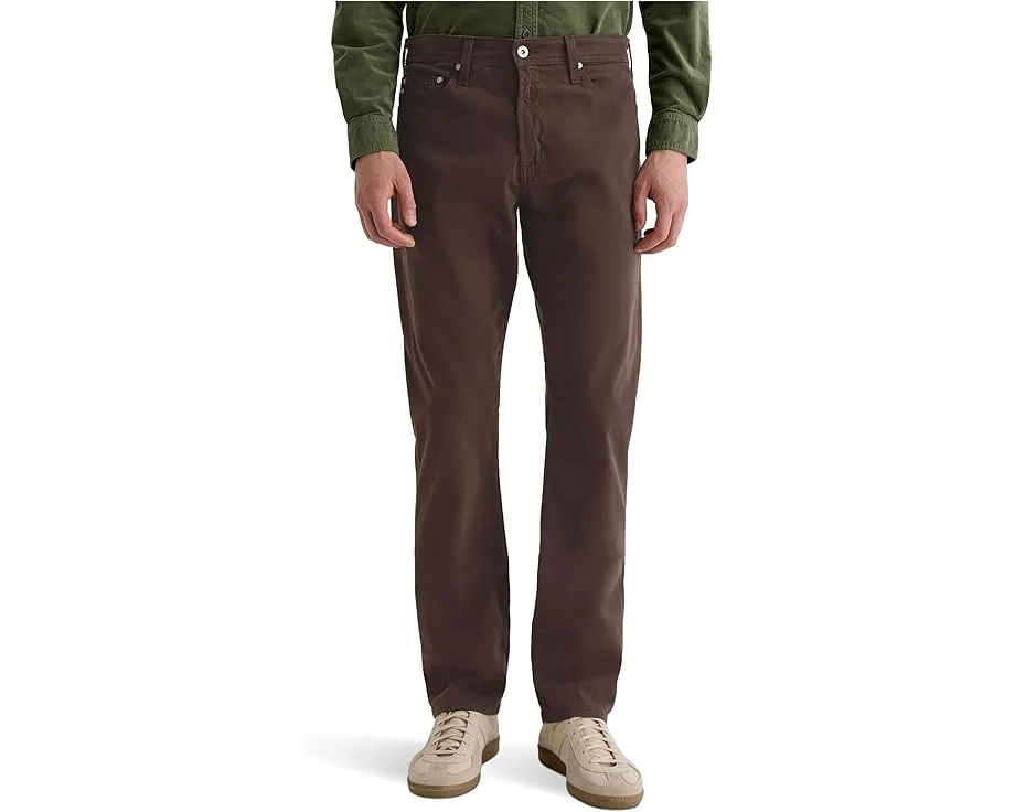 Джинсы Everett Slim Straight с прямым кроем и средней посадкой от AG Jeans