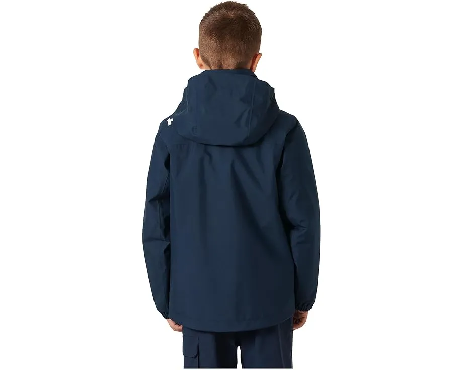 Детская утепленная куртка Helly Hansen Crew Midlayer 2.0 с флисовой подкладкой