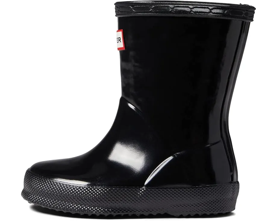 Детские сапоги Hunter First Classic Gloss для лужа с круглым носком