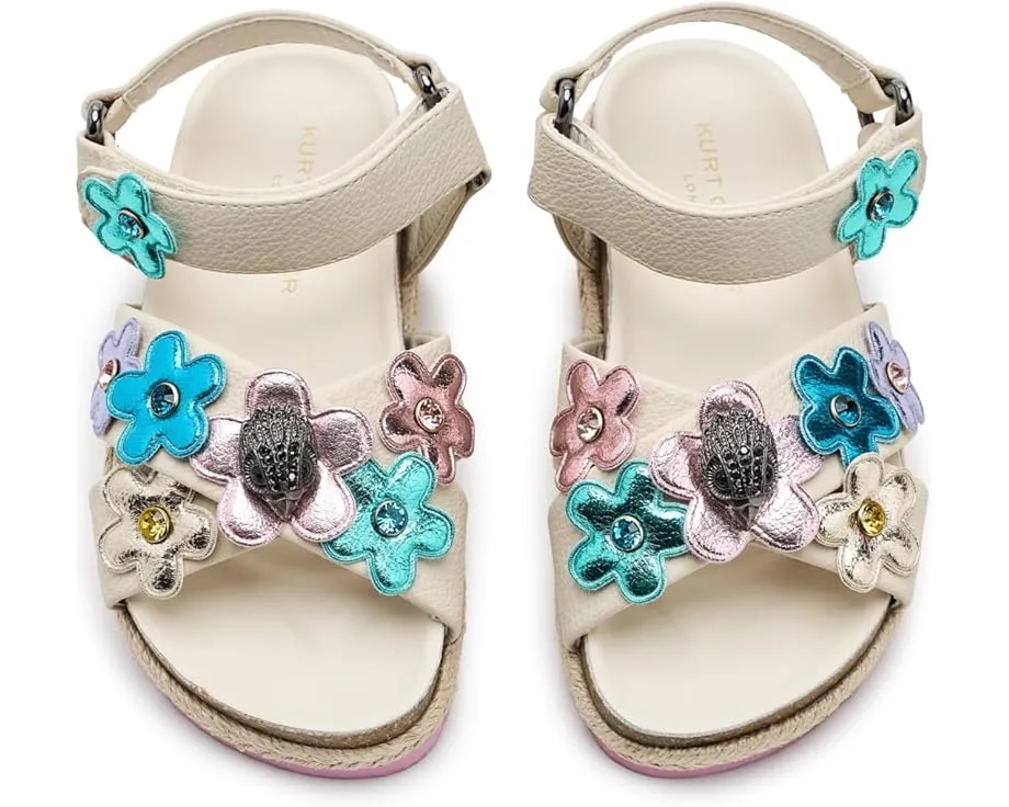 Детские сандалии Kurt Geiger London Mini Kensington Flower на липучке