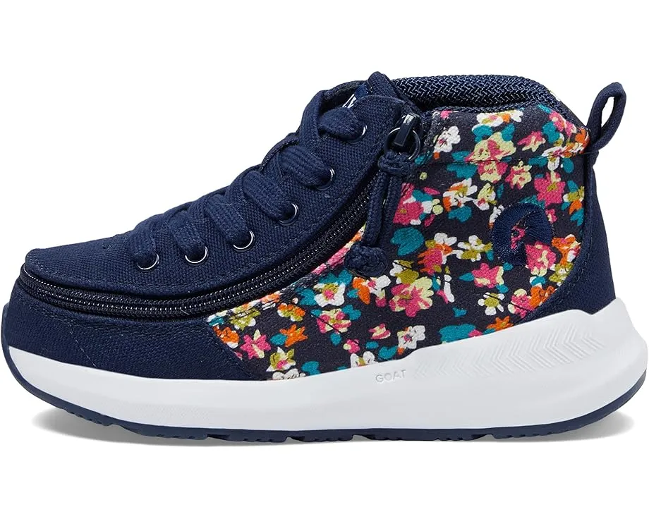 Кроссовки BILLY Goat Classic High для малышей с цветочным принтом и молнией