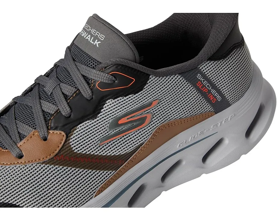 Обувь SKECHERS Go Walk Glide-Step 2.0 с сетчатым верхом и гелевой подушкой в пятке