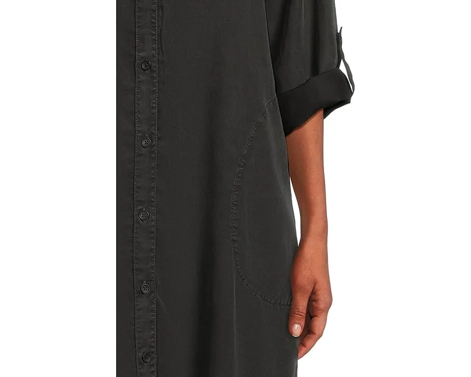 Платье-рубашка Mod-o-doc с длинными рукавами и манжетами на пуговицах