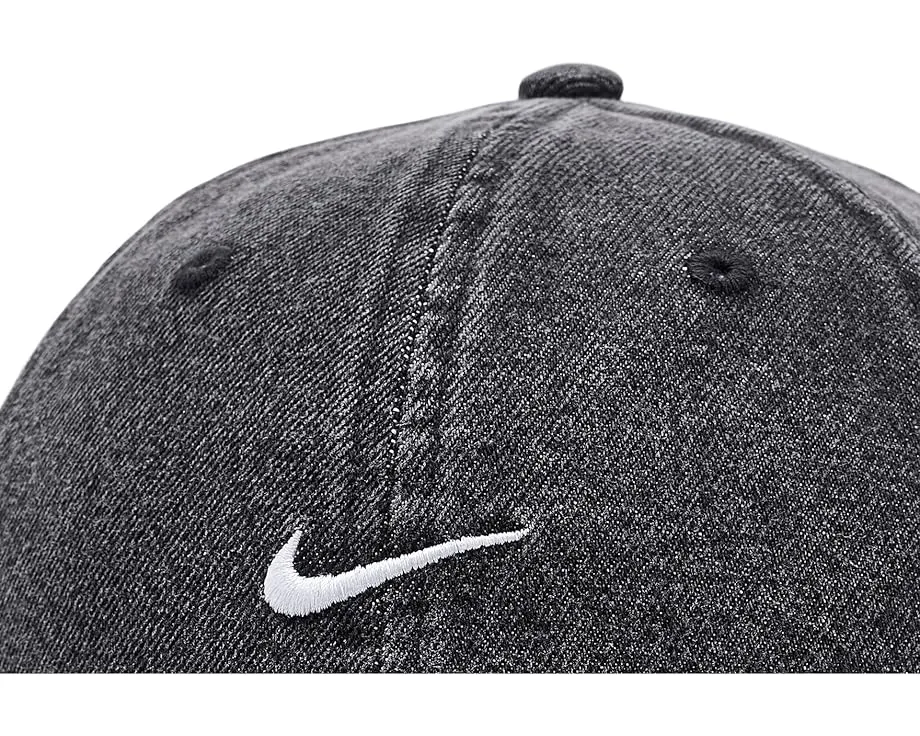 Бейсболка Nike Club из денима с неструктурированным кроем