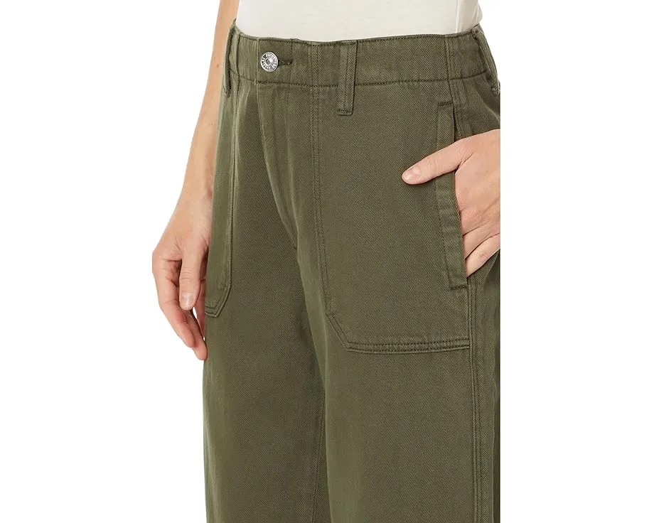 Paige Джинсы Kirby с завышенной талией и прямыми штанинами