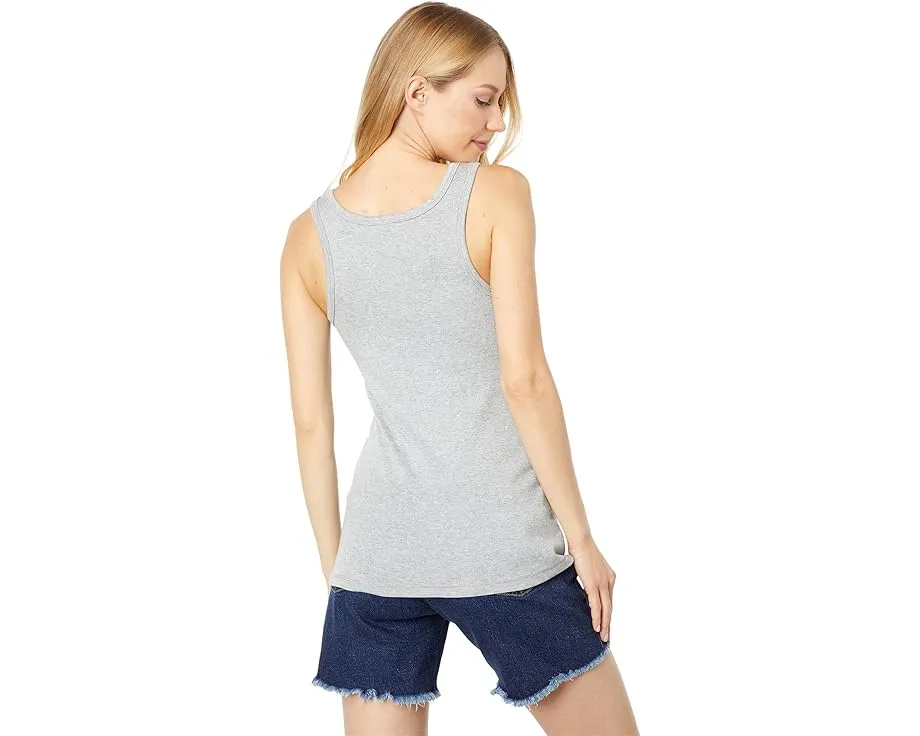Splendid Классический топ без рукавов с круглым вырезом для многослойности