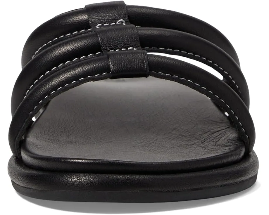 Сандалии OluKai Tiare Slide с кожаной стелькой и шнуровкой