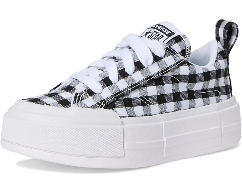 Детские кеды Converse Cruise Checkered с клетчатым принтом на платформе