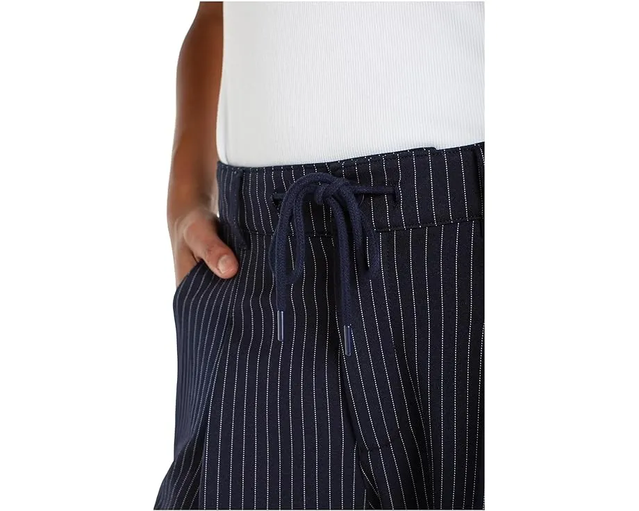 Брюки Liverpool Los Angeles High-rise Wide Leg со складками и контрастной полосой