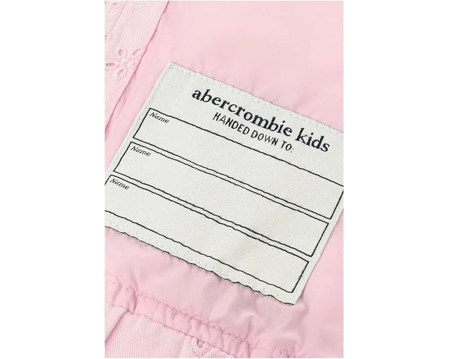 abercrombie kids куртка бомбер Eyelet с цветочным рисунком