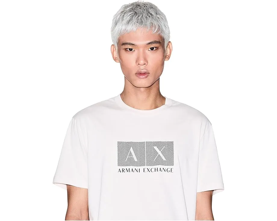 Футболка Armani Exchange с тональным логотипом Box