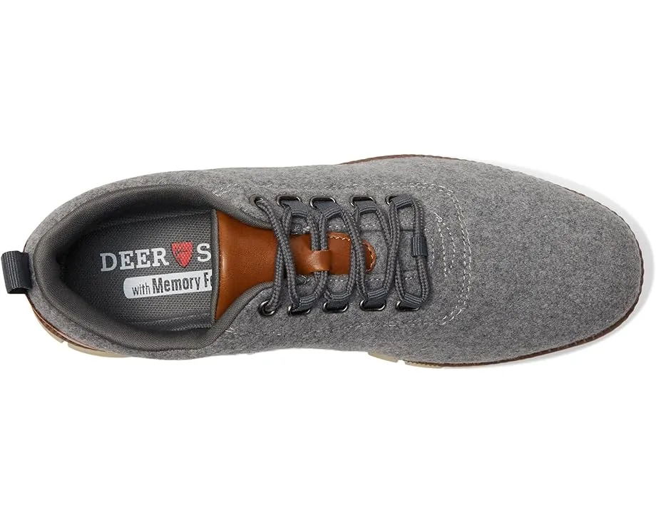 Лоферы Deer Stags Status из текстурированного войлока на резиновой подошве