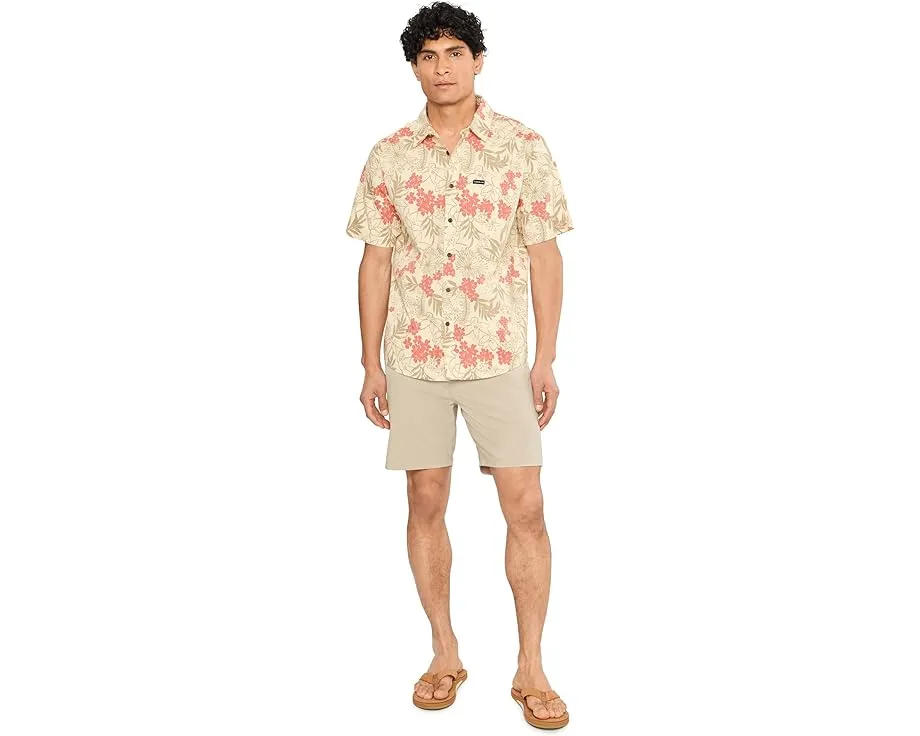 Рубашка Quiksilver Jetty Bloom с коротким рукавом