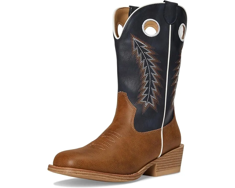 Ковбойские сапоги Roper Kids Walker с квадратным носком и перьевым швом