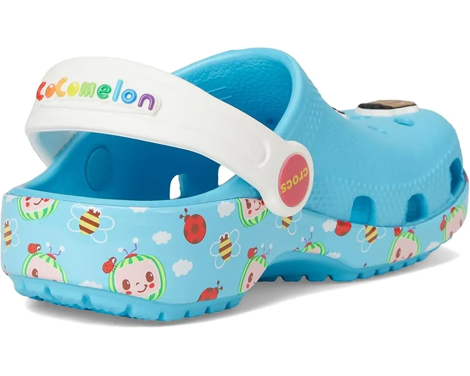 Crocs Классические сабо CoComelon для малышей с вентиляционными отверстиями