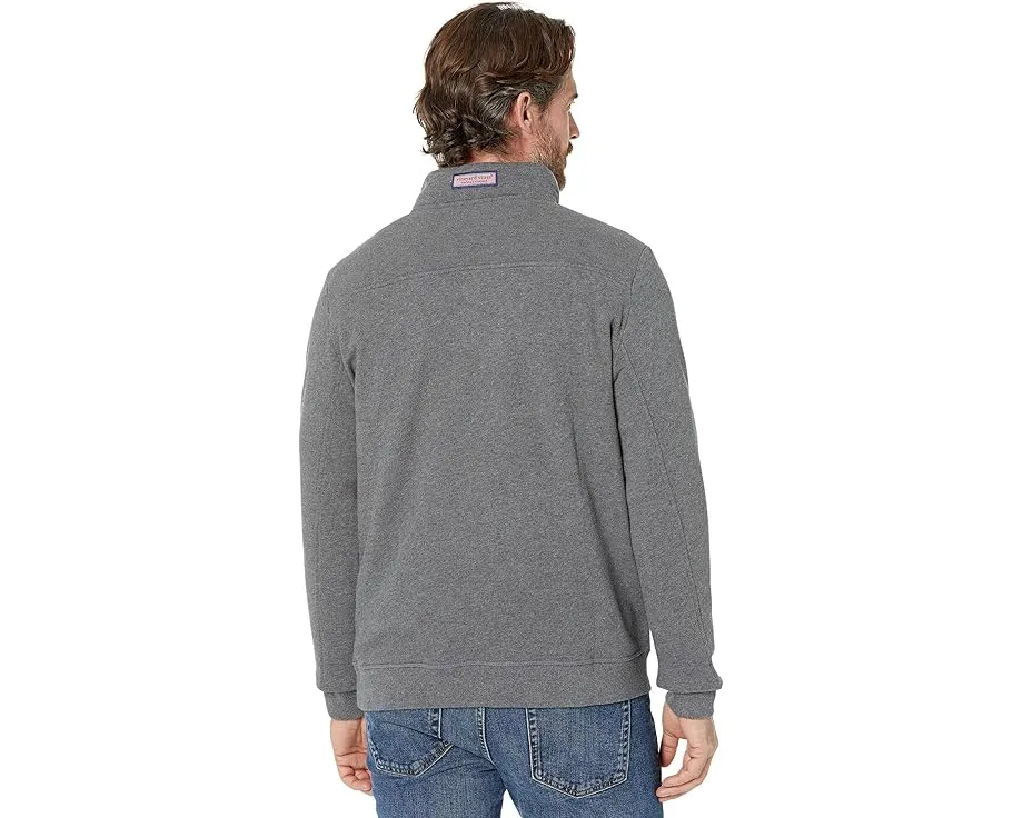 Vineyard Vines Классическая толстовка Shep Shirt с воротником стойкой и молнией