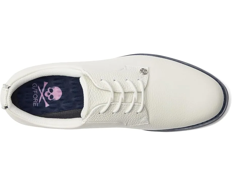 Женские гольф-туфли GFORE Gallivanter из галечной кожи с миндалевидным носком