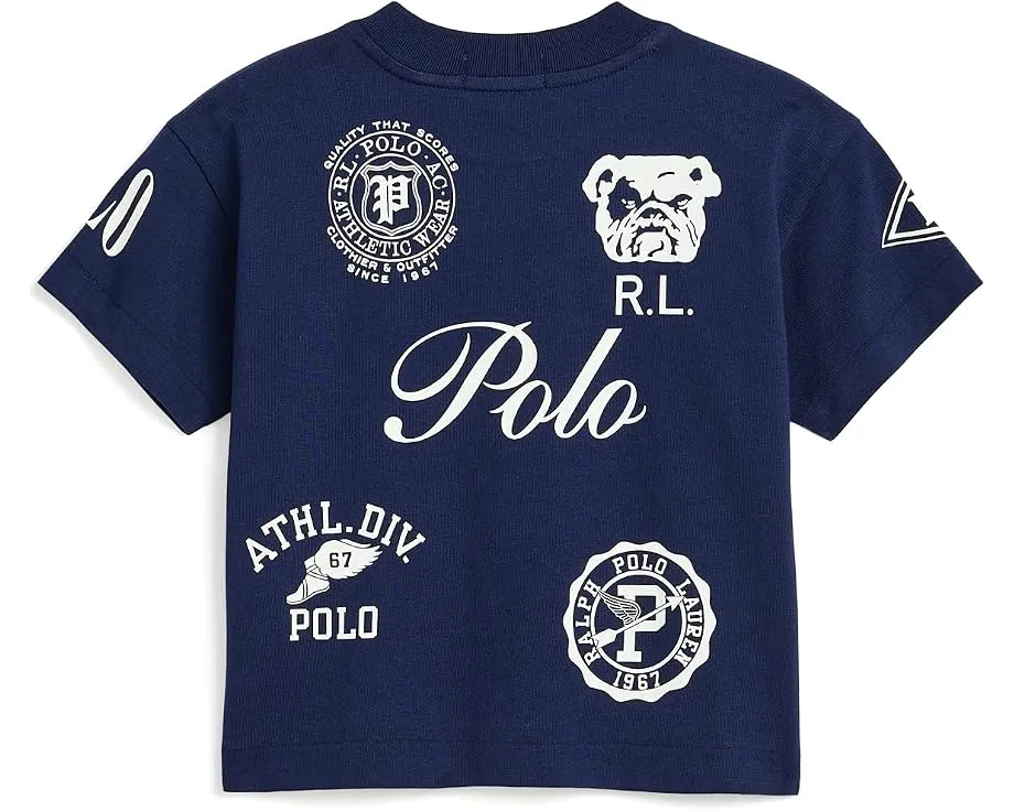 Детская футболка Polo Ralph Lauren Big Fit с логотипом