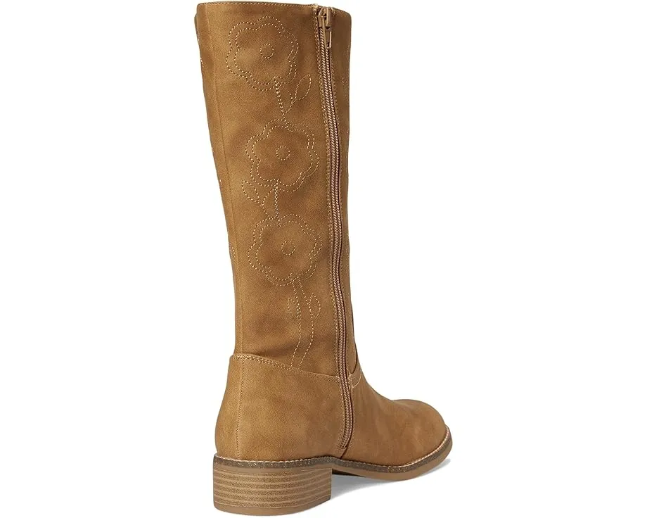 Ботинки Steve Madden Kids Riggs до колена с квадратным носком