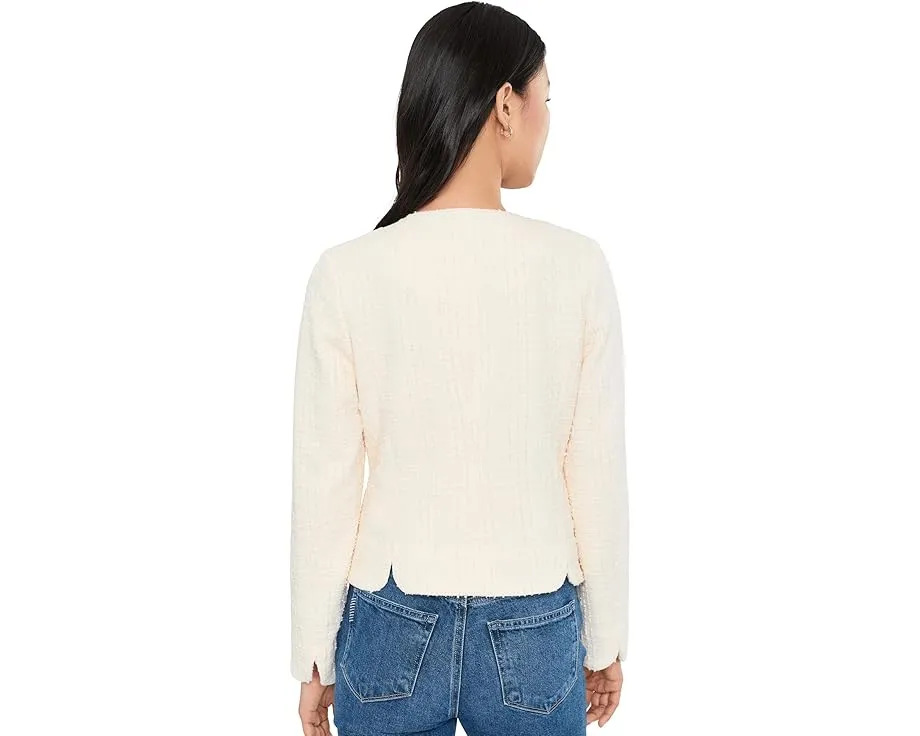 Жакет Liverpool Los Angeles без воротника с фигурным краем и клапанами