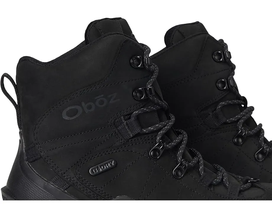 Зимние треккинговые ботинки Oboz Bridger Insulated Waterproof 8 дюймов с мембраной B-Dry