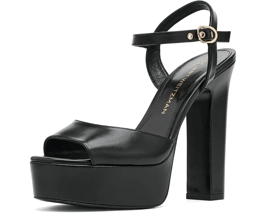 Stuart Weitzman Reade Platform туфли на платформе и каблуке 13 см черные