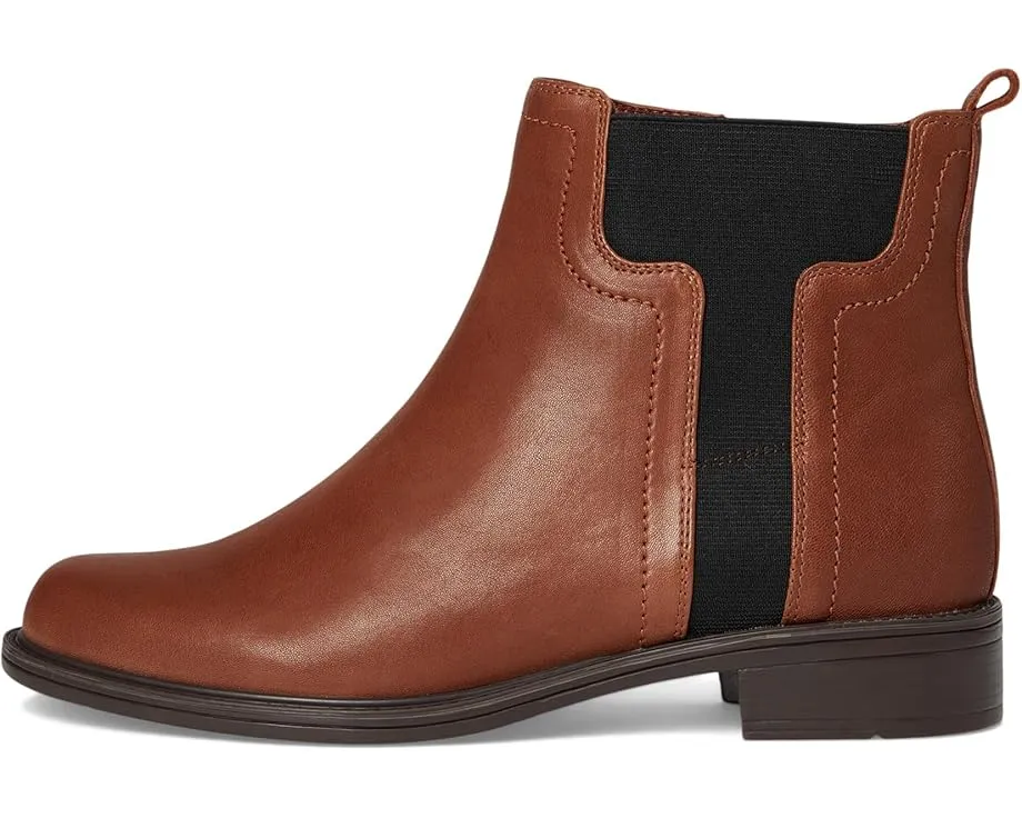 Ботинки Clone из зернистой кожи с боковой молнией и съемной стелькой David Tate