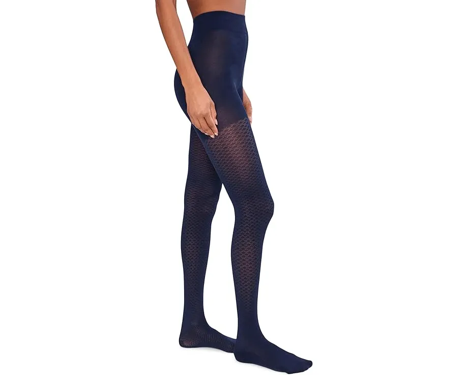 Колготки Wolford Merino Pattern из смеси шерсти мериноса с жаккардовым узором