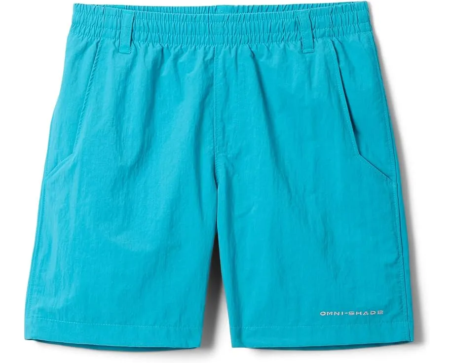 Детские шорты Columbia Kids PFG Backcast II с защитой UPF 50 и сетчатым лайнером