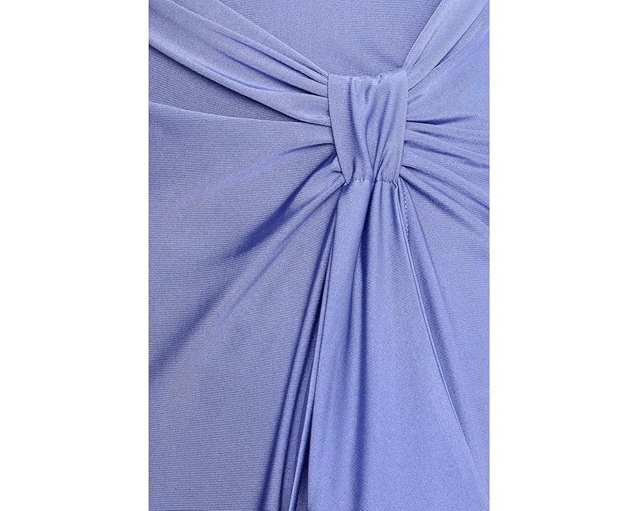 Asymmetric Twist Front Dress