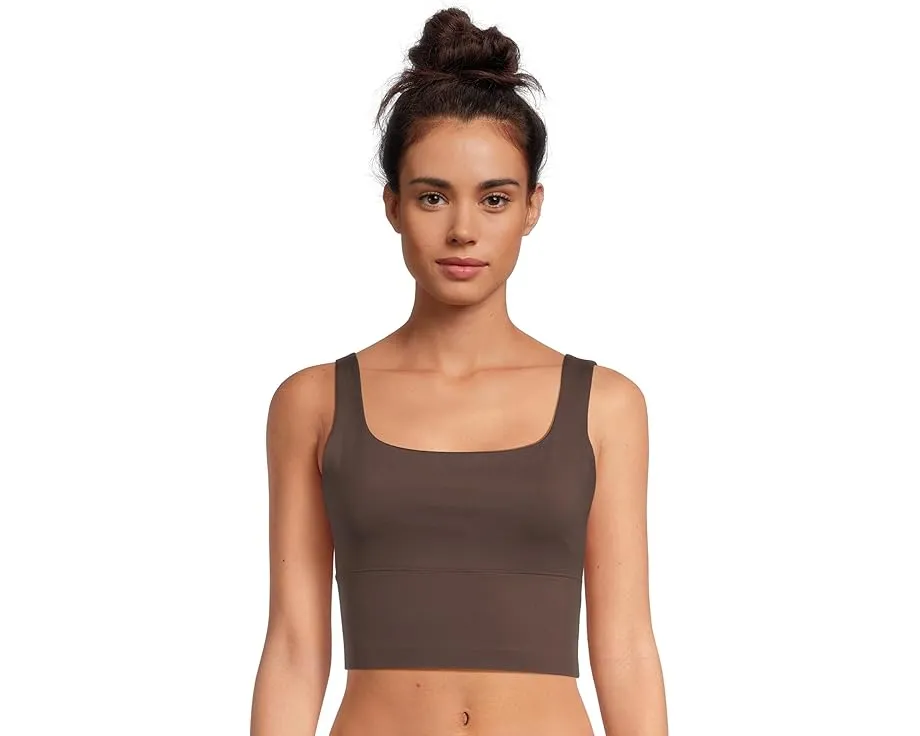 Топ Moveknit Bonded Tank от TravisMathew с квадратным вырезом и укороченным силуэтом