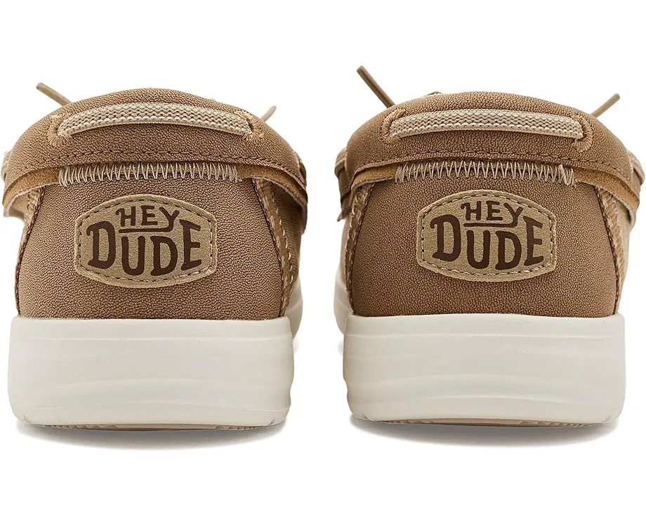 Hey Dude Kids Wells Classic легкие повседневные ботинки с эластичными шнурками