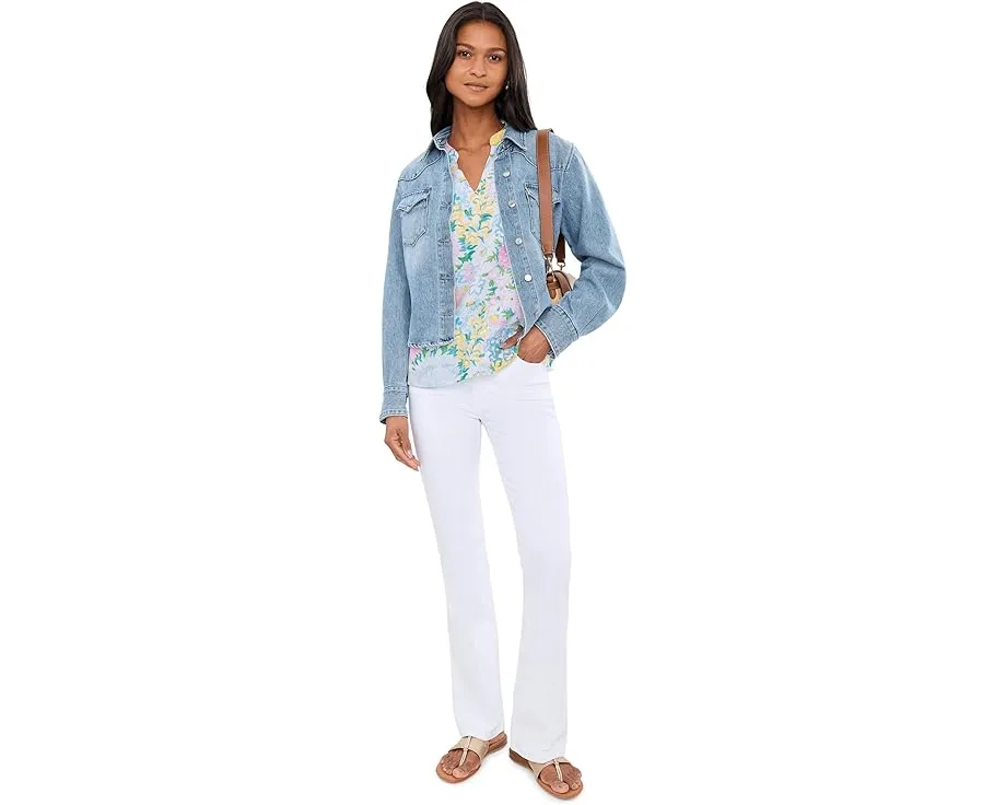 Lilly Pulitzer топ Brinelle с разноцветным цветочным принтом