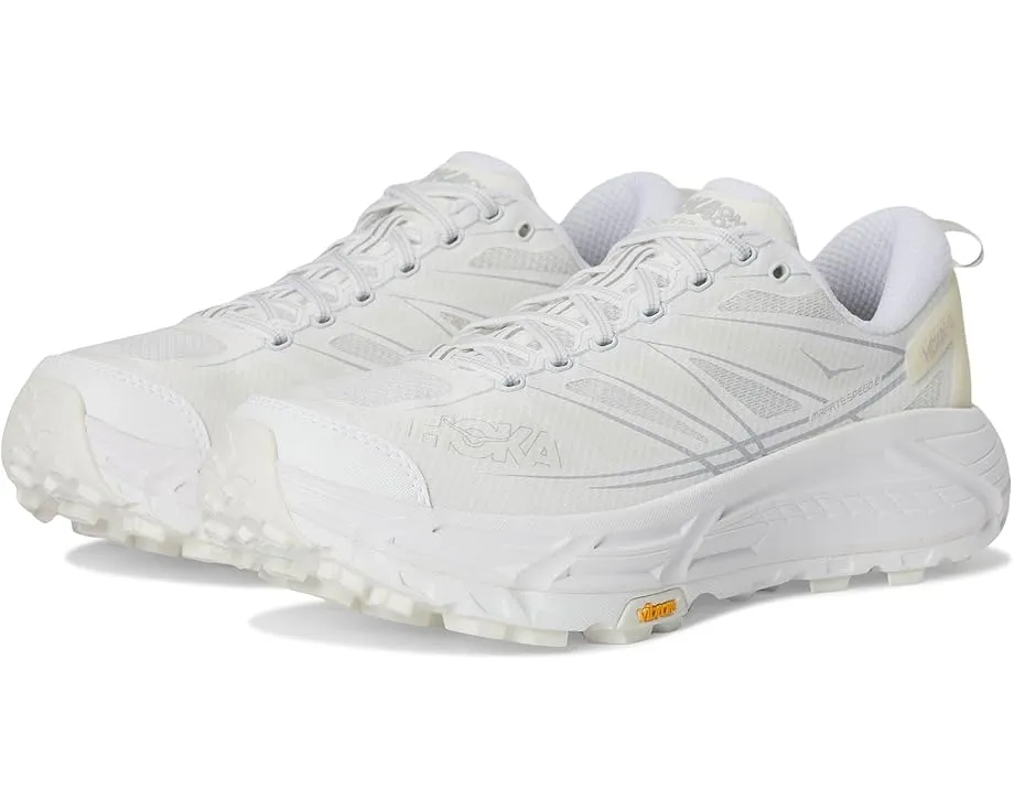 Трейловые кроссовки Hoka Mafate Speed 2 с подошвой Vibram Mega-Grip и технологией MetaRocker