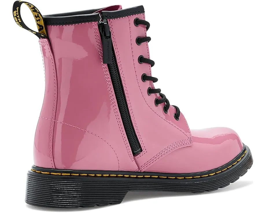 Dr. Martens детские ботинки 1460 Y из гладкой кожи на молнии