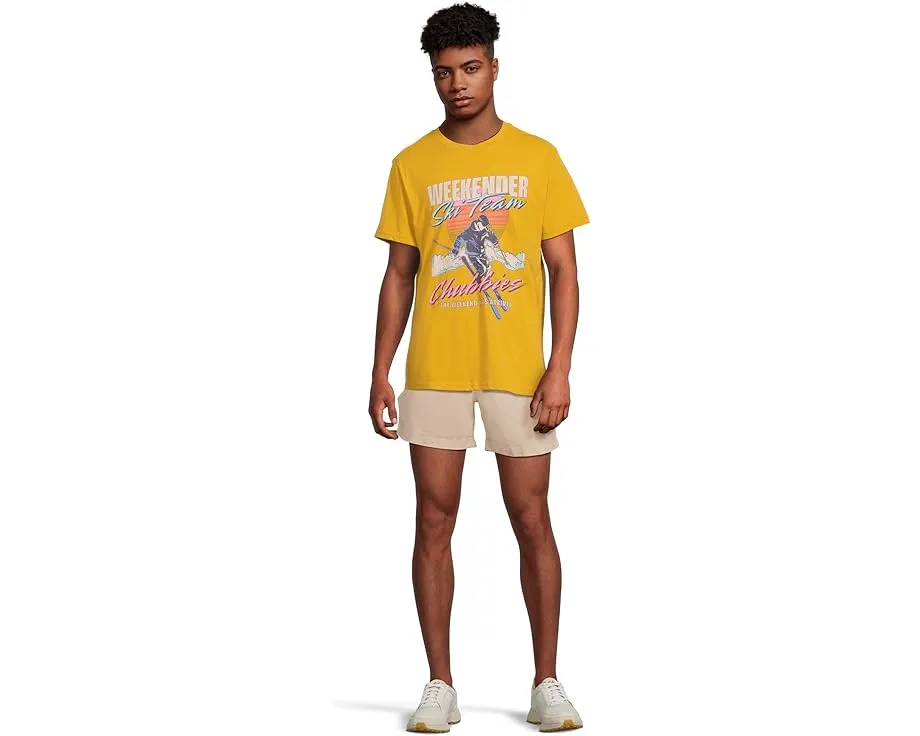 Футболка Chubbies The Pond Skimmer с графическим принтом