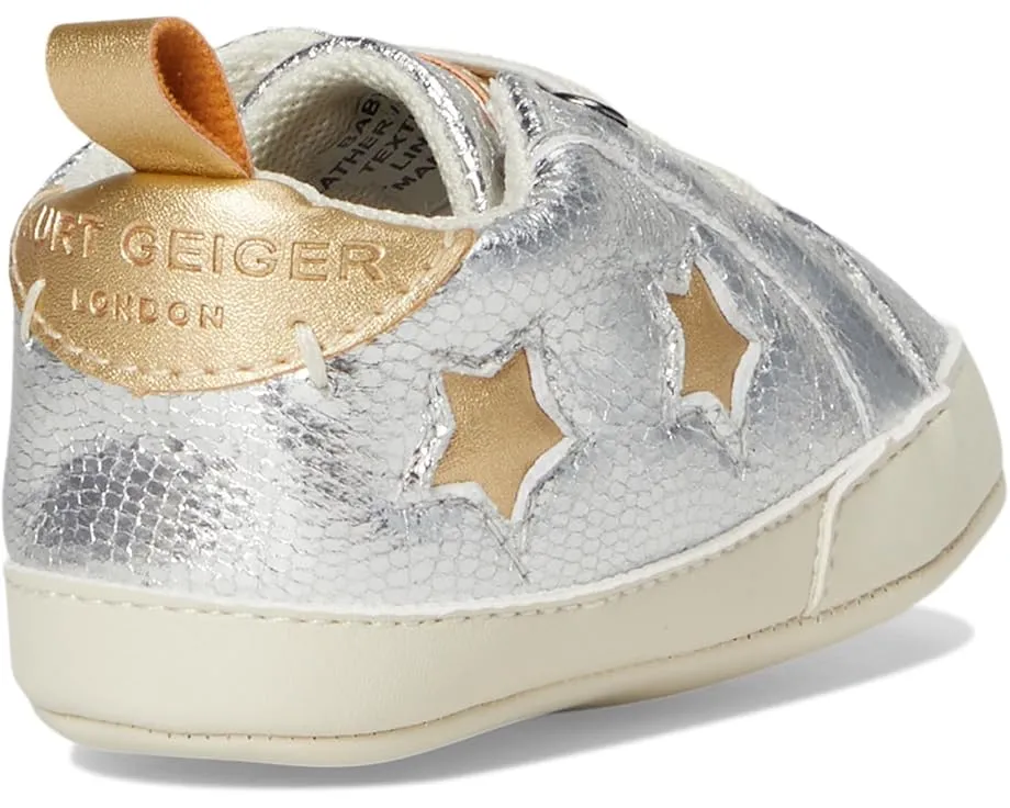 Детские кроссовки Kurt Geiger London Baby Lane Star с декором в виде звезд