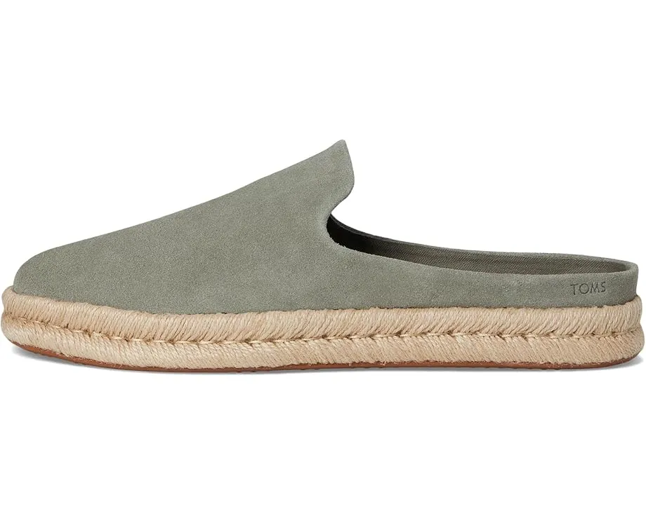 Мюли TOMS Santiago с верхом из замши и стелькой CloudBound