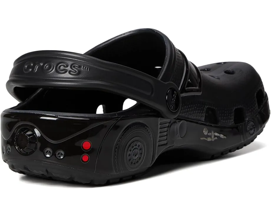 Кроксы Crocs Batman Batmobile Classic Clogs для детей с тематическим принтом