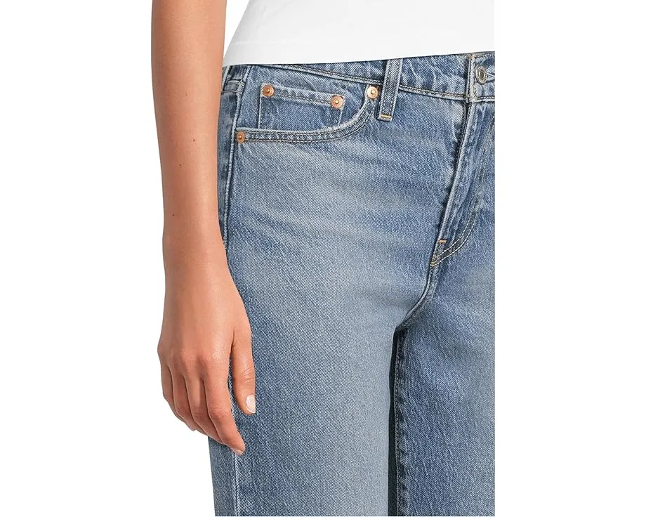 Капри Levi's® Premium Wedgie с высокой талией и зауженным силуэтом