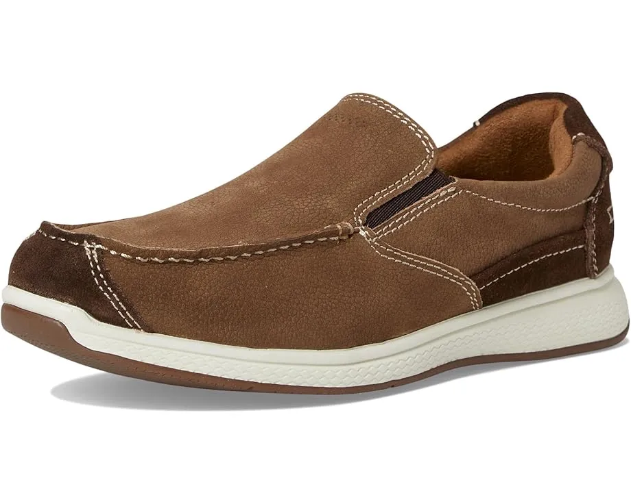 Florsheim Kids Great Lakes Moc Slip, Jr. с контрастной строчкой и памятью формы