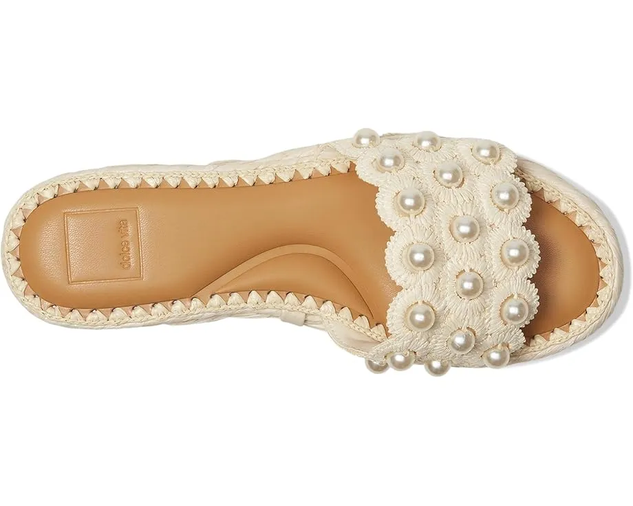 Dolce Vita Caper сандалии из конопли с бисером на ремешке