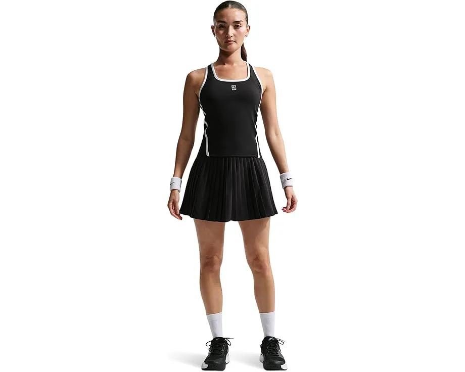 Теннисная юбка Nike Victory Dri-FIT с высокой талией и плиссировкой