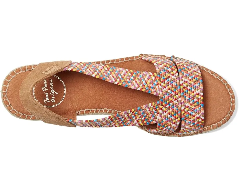 Сандалии-эспадрильи Toni Pons Dalyn на платформе с ремешком на щиколотке