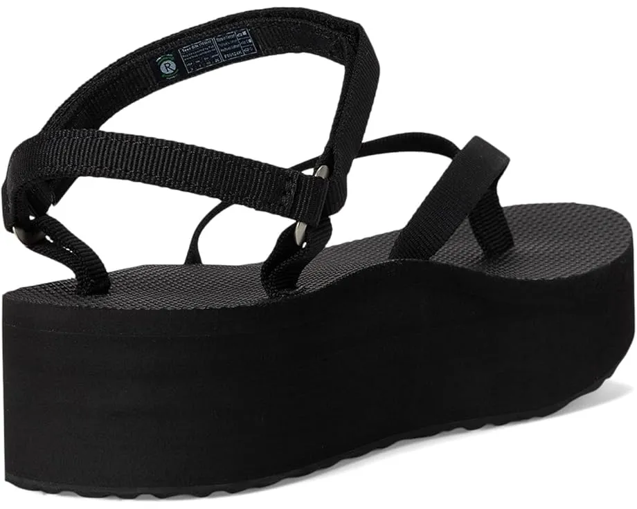 Сандалии Flatform Sandal Slim от Teva на платформе с ремешками и липучкой